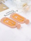 Elegant Pink Hollow Out Design Multi-layer Earrings