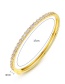 Fashion Gold Color Pure Color Desig Double Layer Bracelet