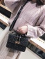 Fashion Khaki Sequins Decorated Square Shape Bag