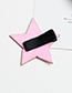 Lovely Pink Star Shape Decorated Baby Hair Clip