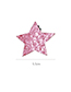 Lovely Pink Star Shape Decorated Baby Hair Clip