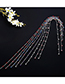 Lovely Plum Red Round Shape Diamond Decorated Hair Accessory(1pc)
