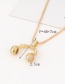 Fashion Silver Color Headset Pendant Decorated Necklace