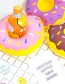 Trendy Purple Doughnut Shape Design Cup Holder