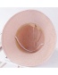 Fashion Pink Flower Shape Decorated Hat