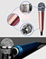 Fashion Silver Color+plum Red Color-matching Decorated Microphone(apply To Andrews&iphone)