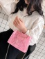 Fashion Pink Flower Pattern Decorated Bag
