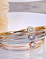Fashion Silver Color Round Shape Decorated Bracelet