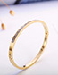 Fashion Rose Gold Full Diamond Decorated Bracelet