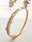 Fashion Gold Color Round Shape Decorated Bracelet