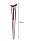 Fashion Champagne Irregular Shape Design Cosmetic Brush(1pc)