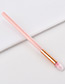 Fashion Pink Flame Shape Design Cosmetic Brush(1pc)