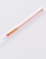Fashion Pink Oblique Shape Design Blusher Brush(1pc)