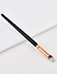 Fashion Black Pure Color Decorated Makeup Brush