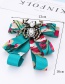 Elegant Green Spider Decorated Bowknot Brooch