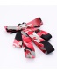 Elegant Red Bee Shape Decorated Bowknot Brooch