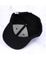 Fashion Black Crown Shape Decorated Baseball Cap