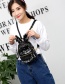 Fashion Black Rabbit Shape Design Paillette Decorated Backpack