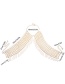 Fashion Gold Color Tassel&pearls Decorated Multi-layer Chest Chain