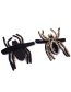 Fashion Black Spider Shape Decorated Shoes Accessories(1pc)