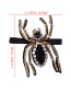 Fashion Black Spider Shape Decorated Shoes Accessories(1pc)