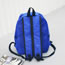 Fashion Blue People Pattern Decorated Simple Backpack(large)