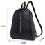 Fashion Light Gray Pure Color Decorated High-capacity Backpack