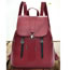 Fashion Claret Red Pure Color Desgin Leisure Travel Bag