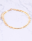 Elegant Gold Color Round Shape Design Pure Color Choker