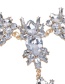 Trendy Multi-color Water Drop Shape Gemstone Decorated Bracelet