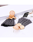Fashion Beige Tassel Decorated Earrings