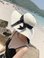 Fashion White Bowknot Shape Decorated Hat