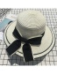 Fashion Beige Bowknot Shape Decorated Hat
