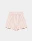Fashion Pink Stripe Pattern Decorated Pants