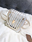 Fashion White Stripe Pattern Decorated Bag(2pcs)