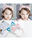 Sweet Light Pink Rabbit Ears Shape Design Hair Hoop