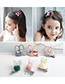 Lovely Purple+pink Rabbit Ears Decorated Ball Shape Hair Clip