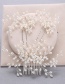 Fashion Silver Color Flower Shape Decorated Hair Accessories