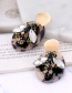 Fashion Khaki Insect Shape Decorated Earrings