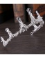 Fashion Silver Color Water Drop Shape Decorated Hair Accessories