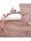 Fashion Antique Gold Flower Shape Decorated Hair Accessories