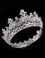 Fashion Silver Color Full Diamond Decorated Hair Accessories