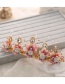 Fashion Multi-color Flowers Decorated Simple Hair Accessories