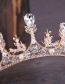 Fashion Silver Color Crown Shape Design Hair Accessories