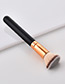 Fashion Black Flat Shape Design Cosmetic Brush(1pc)