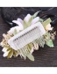 Elegant Multi-color Starfish&flowers Decorated Hair Comb