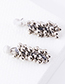 Fashion Silver Color Balls Shape Decorated Pure Color Earrings