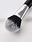Fashion Black+white Color Mathcing Design Cosmetic Brush(5pcs)