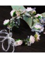 Fashion Light Pink Flower Shape Decorated Hair Band