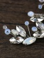 Fashion Light Blue Full Diamond Decorated Hair Accessories